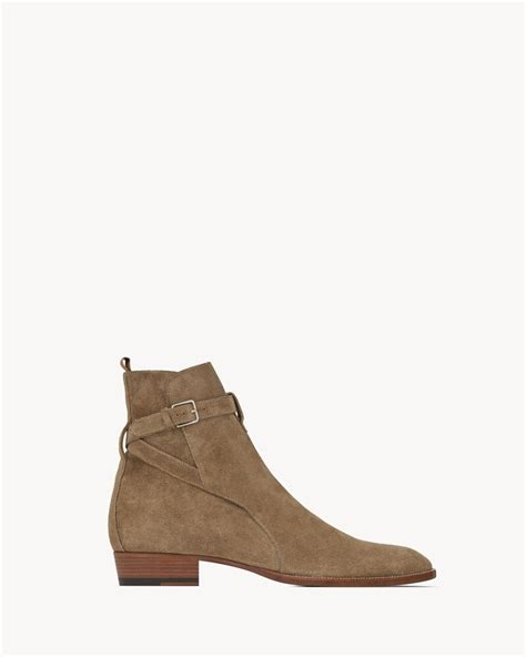ysl jodhpur boots womens